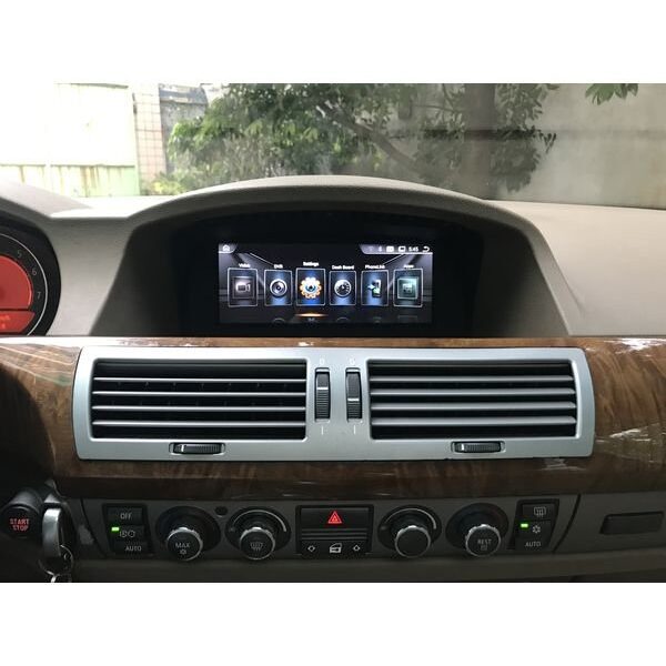 BMW 7er E65/66 Android Navigation Multimedia 8.8" Black Panel