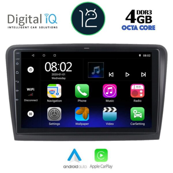 DIGITAL IQ LVC 5604_CPA (10inc) MULTIMEDIA TABLET OEM SKODA SUPERB mod. 2008-2015