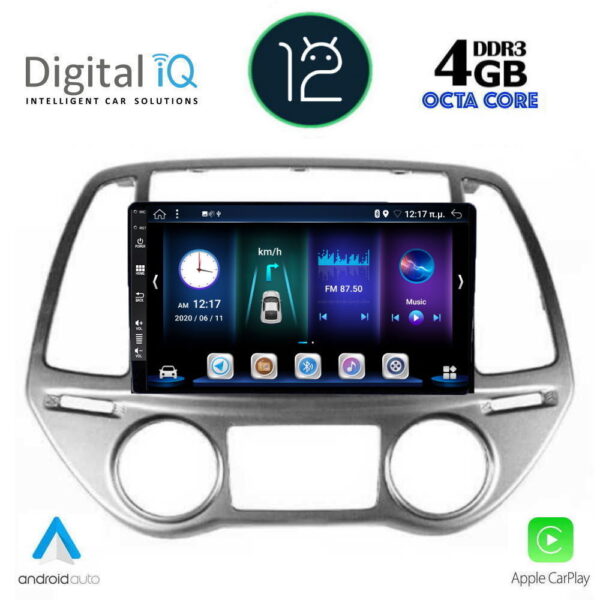 DIGITAL IQ BXD 6227_CPA CLIMA (9inc) MULTIMEDIA TABLET OEM HUYNDAI i20 mod. 2008-2012