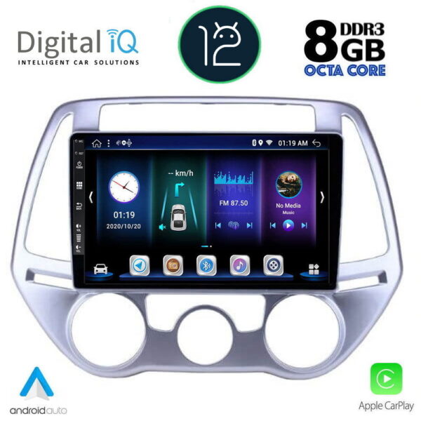 DIGITAL IQ BXD 8227_CPA A/C (9inc) MULTIMEDIA TABLET OEM HUYNDAI i20 mod. 2008-2012