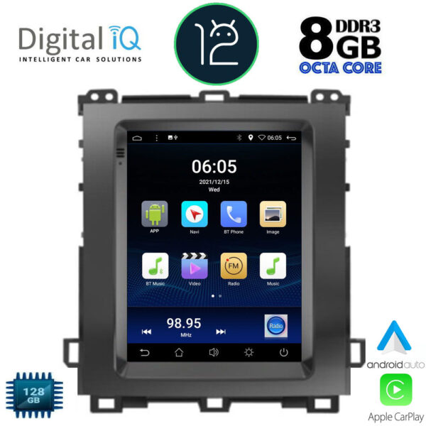 DIGITAL IQ BXD 8982_CPA TESLA STYLE  OEM TOYOTA LANDCRUISER mod. 2003-2009