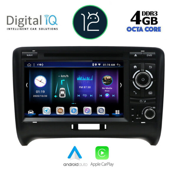 DIGITAL IQ BXE 678_CPA (7" DVD) MULTIMEDIA OEM AUDI TT mod. 2007-2015