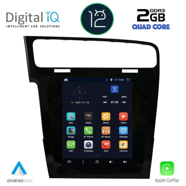 DIGITAL IQ BXH 2985_CPA TESLA STYLE  OEM VW GOLF 7 mod. 2013>