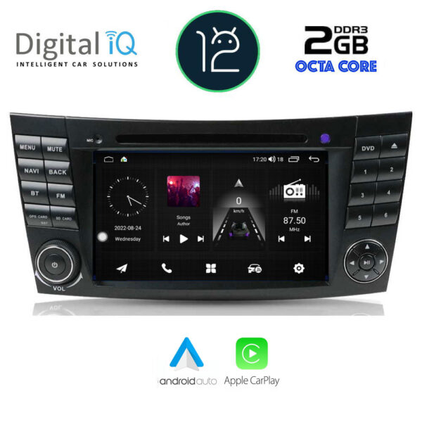 DIGITAL IQ MSF 390_CPA (7” DECK) MULTIMEDIA OEM MERCEDES E (W211) – CLS (W219) mod. 2003-2009