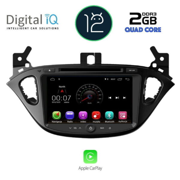 DIGITAL IQ MSM 321_CP (8'' DVD) MULTIMEDIA OEM OPEL CORSA E mod. 2014-2022