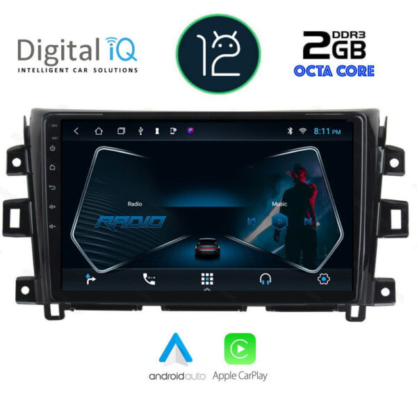 DIGITAL IQ RTC 5455_CPA (9inc) MULTIMEDIA TABLET OEM NISSAN NAVARA mod. 2016>