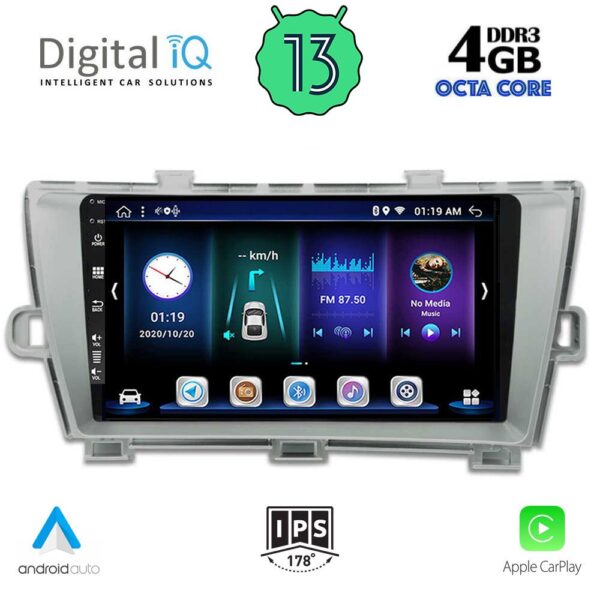 DIGITAL IQ BXD 6726_CPA (9inc) MULTIMEDIA TABLET OEM TOYOTA PRIUS mod. 2009-2015