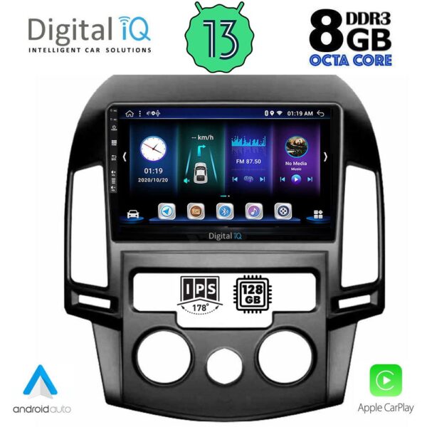 DIGITAL IQ BXD 8231_CPA A/C (9inc) MULTIMEDIA TABLET OEM HYUNDAI i30 mod. 2007-2012