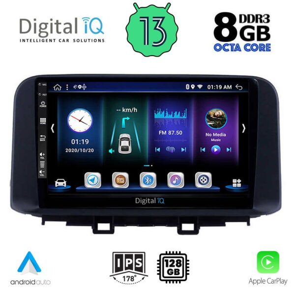 DIGITAL IQ BXD 8237_CPA (10inc) MULTIMEDIA TABLET OEM HYUNDAI KONA mod. 2017>
