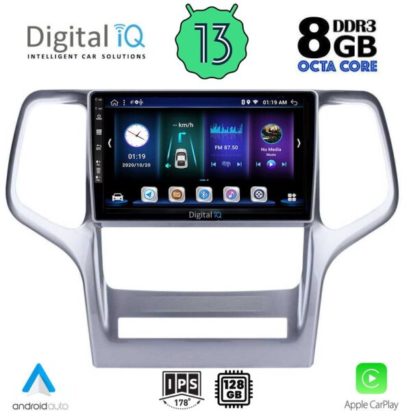 DIGITAL IQ BXD 8282_CPA (9inc) MULTIMEDIA TABLET OEM JEEP GRAND CHEROKEE mod. 2011-2014