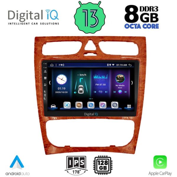 DIGITAL IQ BXD 8402CH_CPA (9inc) MULTIMEDIA TABLET OEM MERCEDES C (W203) mod. 1999-2004