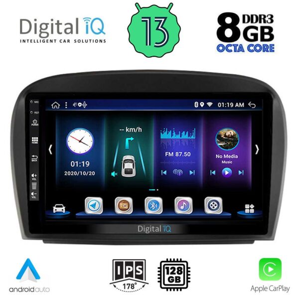 DIGITAL IQ BXD 8427_CPA (9inc) MULTIMEDIA TABLET OEM MERCEDES SL (R230) FACELIFT mod. 2006-2012