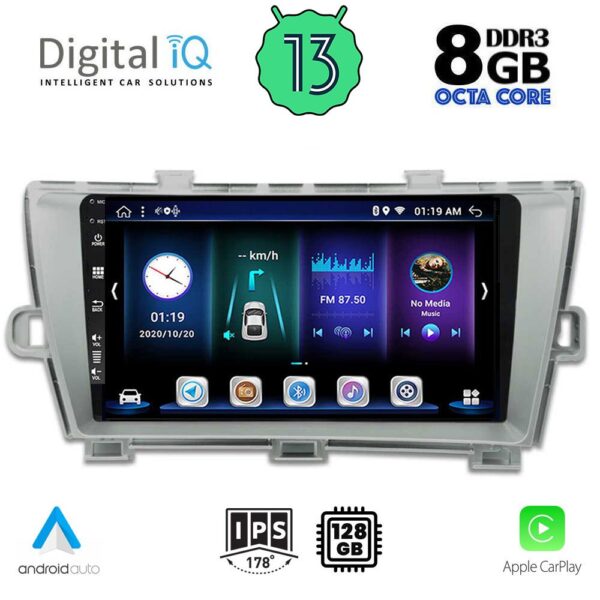 DIGITAL IQ BXD 8726_CPA (9inc) MULTIMEDIA TABLET OEM TOYOTA PRIUS mod. 2009-2015