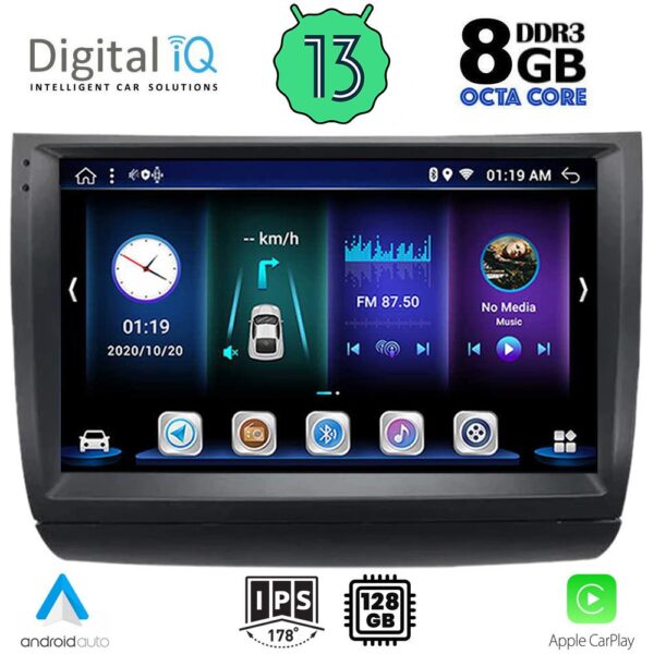 DIGITAL IQ BXD 8728_CPA (9inc) MULTIMEDIA TABLET OEM TOYOTA PRIUS mod. 2003-2009