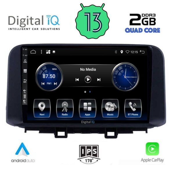 DIGITAL IQ BXH 3237_CPA (10inc) MULTIMEDIA TABLET OEM HYUNDAI KONA mod. 2017>