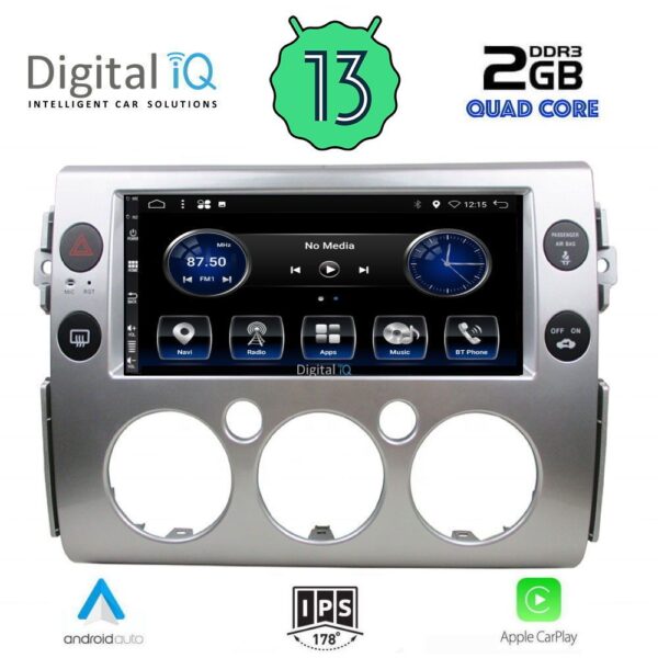 DIGITAL IQ BXH 3717_CPA (9inc) MULTIMEDIA TABLET OEM TOYOTA FJ CRUISER mod. 2007-2013