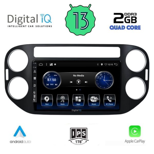 DIGITAL IQ BXH 3760_CPA (9inc) MULTIMEDIA TABLET OEM VW TIGUAN mod. 2004-2016