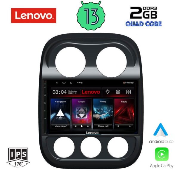 LENOVO LVD 4277_CPA (10inc) MULTIMEDIA TABLET OEM JEEP COMPASS - PATRIOT mod. 2007-2016