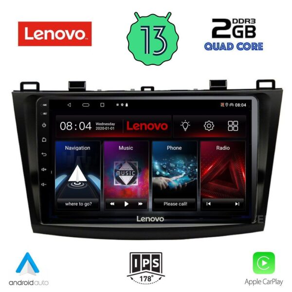 LENOVO LVD 4366_CPA (9inc) MULTIMEDIA TABLET OEM MAZDA 3 mod. 2009-2014