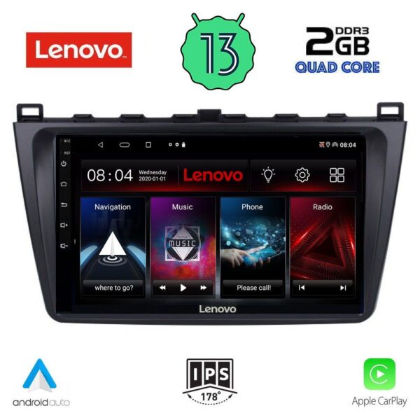 LENOVO LVD 4377_CPA (9inc) MULTIMEDIA TABLET OEM MAZDA 6 mod. 2008-2012