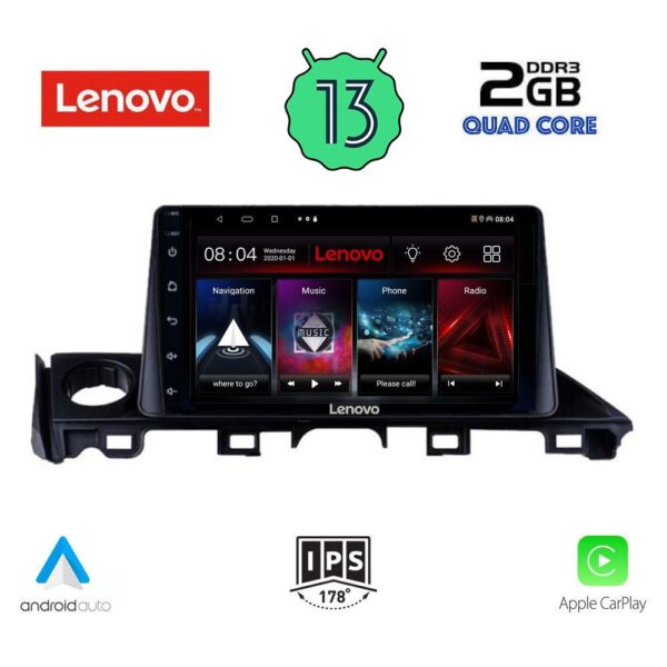 LENOVO LVD 4379_CPA (9inc) MULTIMEDIA TABLET OEM MAZDA 6 mod. 2017-2020