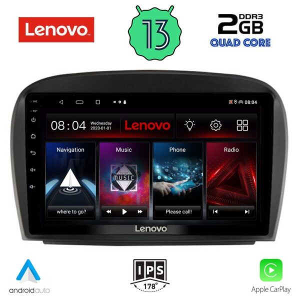 LENOVO LVD 4427_CPA (9inc) MULTIMEDIA TABLET OEM MERCEDES SL (R230) FACELIFT mod. 2006-2012