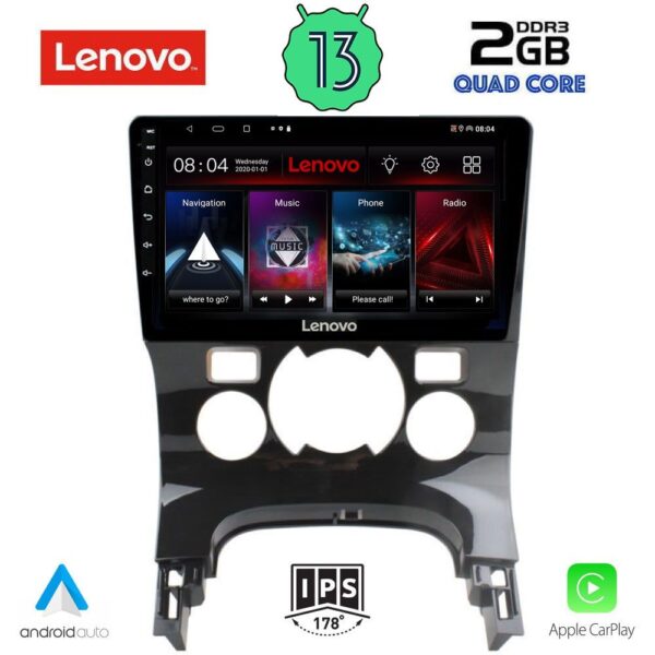 LENOVO LVD 4515_CPA CLIMA (9inc) MULTIMEDIA TABLET OEM PEUGEOT 3008 mod. 2008-2016 με CLIMA