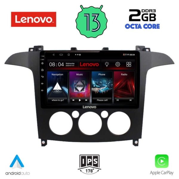 LENOVO LVF 7175_CPA A/C (9inc) MULTIMEDIA TABLET OEM FORD SMAX mod. 2006-2014
