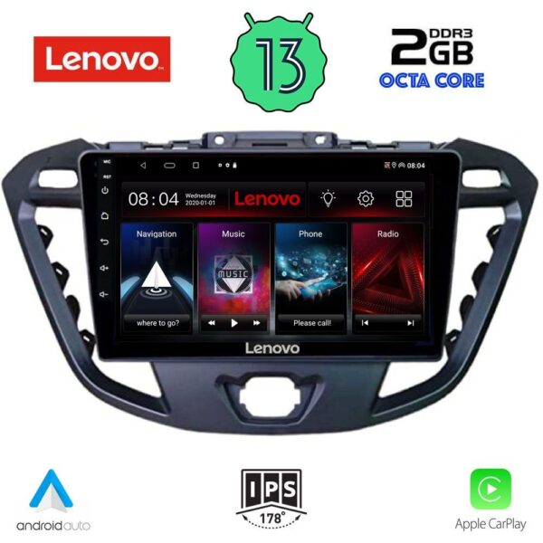 LENOVO LVF 7177_CPA (9inc) MULTIMEDIA TABLET OEM FORD TRANZIT CUSTOM | TORNEO CUSTOM mod. 2013-2019