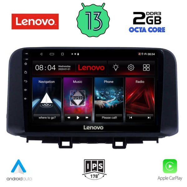 LENOVO LVF 7237_CPA (10inc) MULTIMEDIA TABLET OEM HYUNDAI KONA mod. 2017>