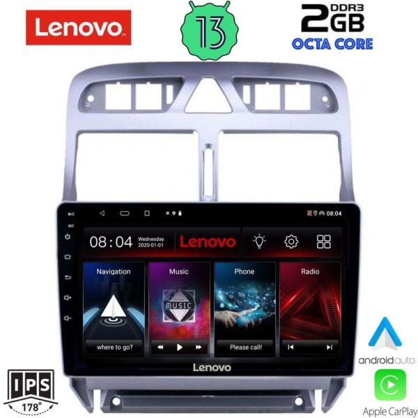 LENOVO LVF 7512_GPS (9inc) MULTIMEDIA TABLET OEM PEUGEOT 307 mod. 2001-2008