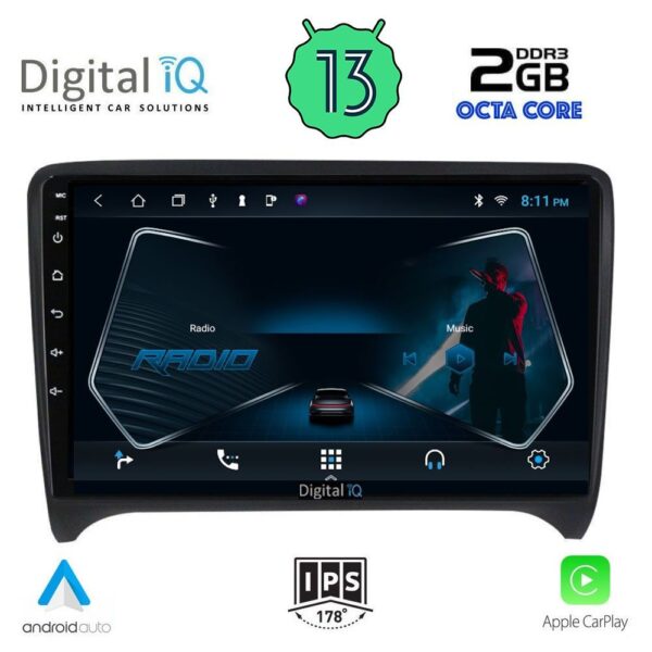 DIGITAL IQ RTC 5009_CPA (9inc) MULTIMEDIA TABLET OEM AUDI TT  mod. 2007-2015