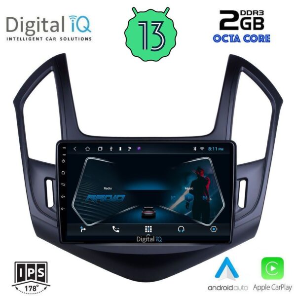 DIGITAL IQ RTC 5077_CPA (9inc) MULTIMEDIA TABLET OEM CHEVROLET CRUZE mod. 2013-2015