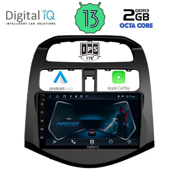 DIGITAL IQ RTC 5078_CPA (9inc) MULTIMEDIA TABLET OEM CHEVROLET SPARK mod. 2009-2015