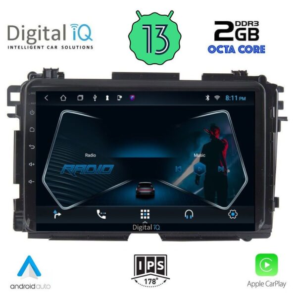 DIGITAL IQ RTC 5201_CPA (9inc) MULTIMEDIA TABLET OEM HONDA HRV mod. 2015-2021