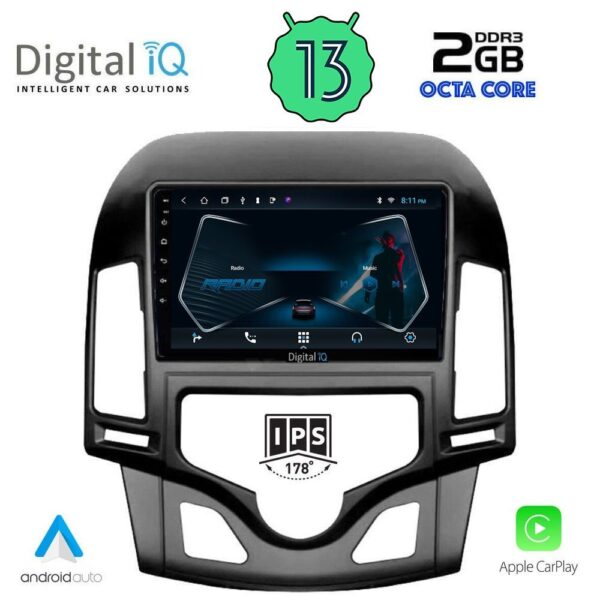 DIGITAL IQ RTC 5231_CPA CLIMA (9inc) MULTIMEDIA TABLET OEM HYUNDAI i30 mod. 2007-2012