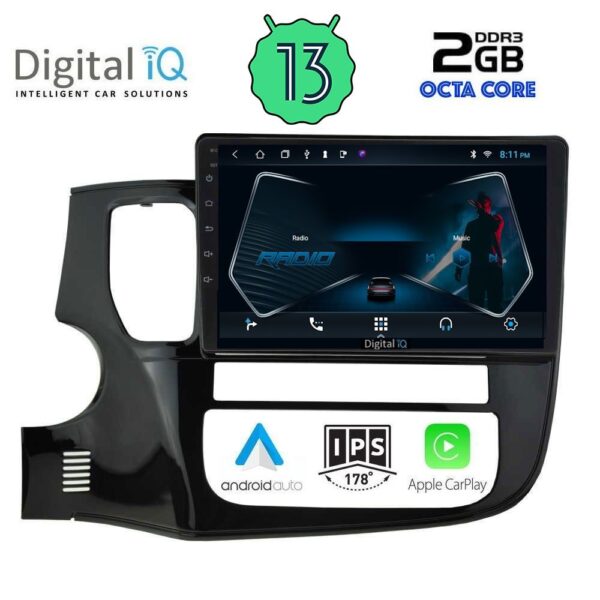 DIGITAL IQ RTC 5443_CPA (9inc) MULTIMEDIA TABLET OEM MITSUBISHI OUTLANDER  mod. 2013>