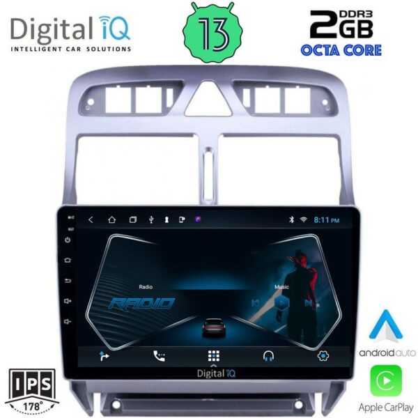DIGITAL IQ RTC 5512_CPA (9inc) MULTIMEDIA TABLET OEM PEUGEOT 307 mod. 2001-2008