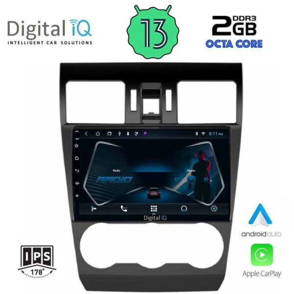 DIGITAL IQ RTC 5663_CPA (9inc) MULTIMEDIA TABLET OEM SUBARU FORESTER - IMPREZA - XV mod. 2013-2019
