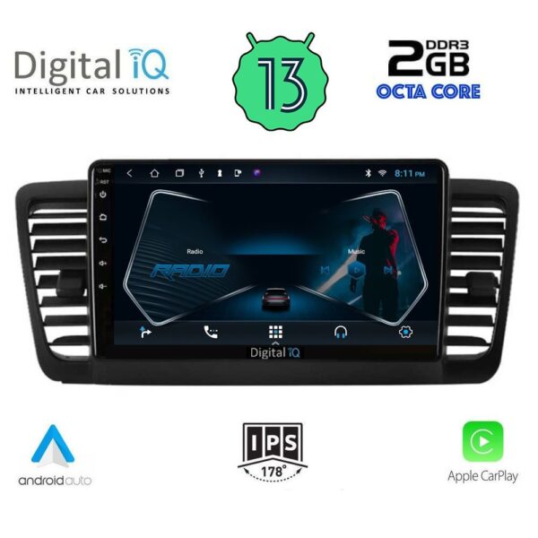 DIGITAL IQ RTC 5665_CPA (9inc) MULTIMEDIA TABLET OEM SUBARU LEGACY - OUTBACK mod. 2002-2008