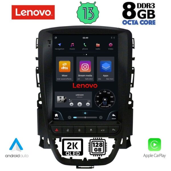 LENOVO SSW 10972_CPA TESLA STYLE  OEM OPEL ASTRA J mod. 2011-2016