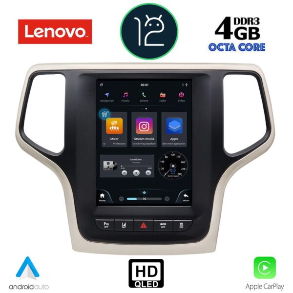 LENOVO SSX 9983_CPA TESLA STYLE OEM JEEP GRAND CHEROKEE mod. 2014-2019