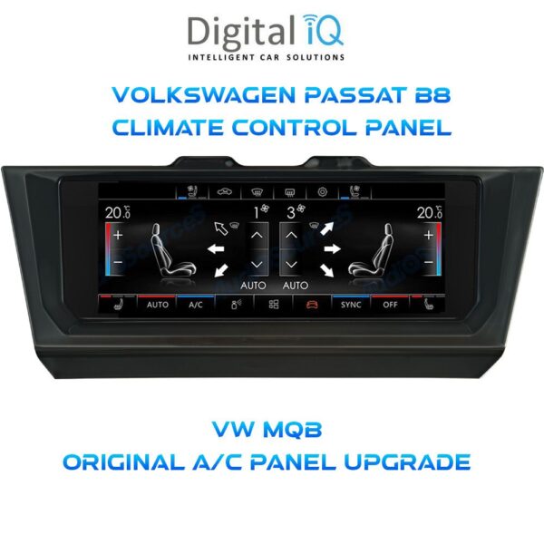 DIGITAL IQ CCP 750_CP (6.9") (MQB) VW PASSAT B8 - ARTEON mod. 2016> CLIMATE CONTROL PANEL