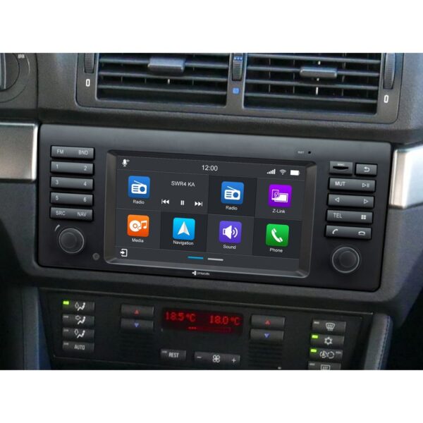Dynavin D8 Series Οθόνη BMW X5 E53 7" Android Navigation Multimedia Station