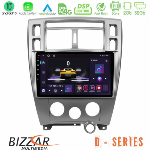 Bizzar D Series Hyundai Tucson 8core Android13 2+32GB Navigation Multimedia Tablet 10"