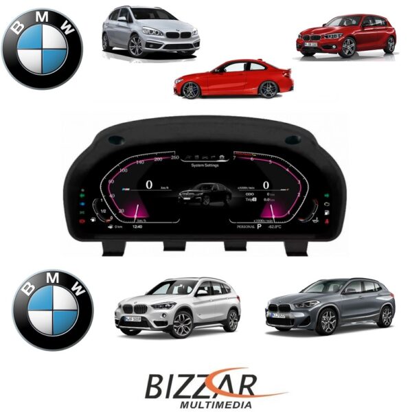 BMW X1/X2 & 1er/2er Series Digital LCD Instrument Cluster 12,3" με HD οθόνη 1920*720