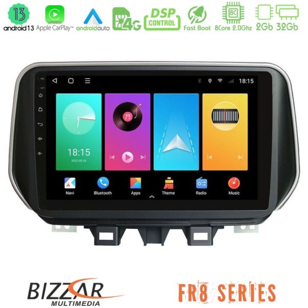 Bizzar FR8 Series Hyundai ix35 8core Android13 2+32GB Navigation Multimedia Tablet 10"