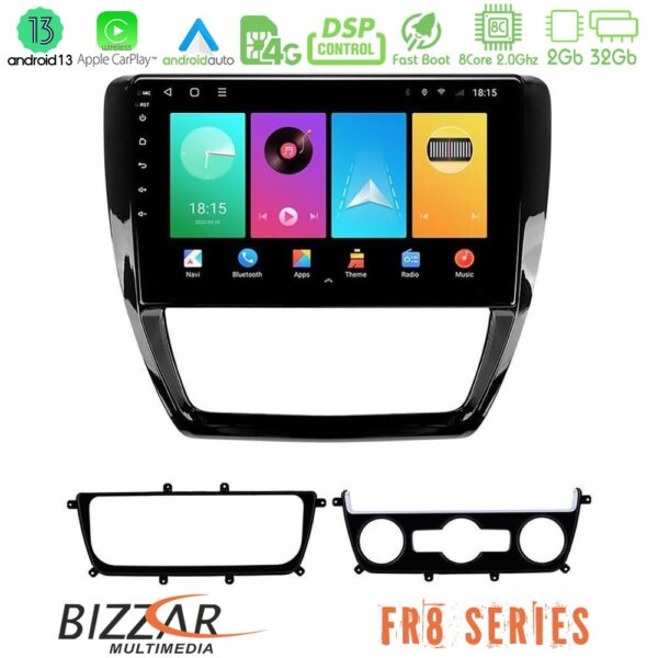 Bizzar FR8 Series VW Jetta 8core Android13 2+32GB Navigation Multimedia Tablet 10"