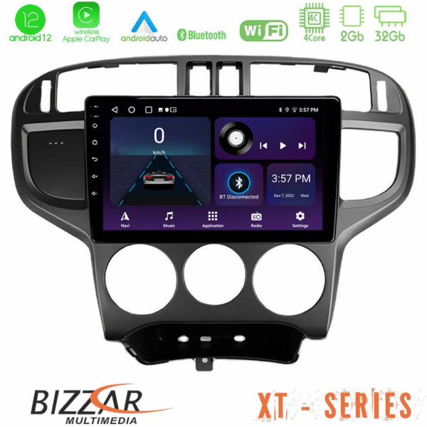 Bizzar XT Series Hyundai Matrix 2001-2010 4Core Android12 2+32GB Navigation Multimedia Tablet 9"