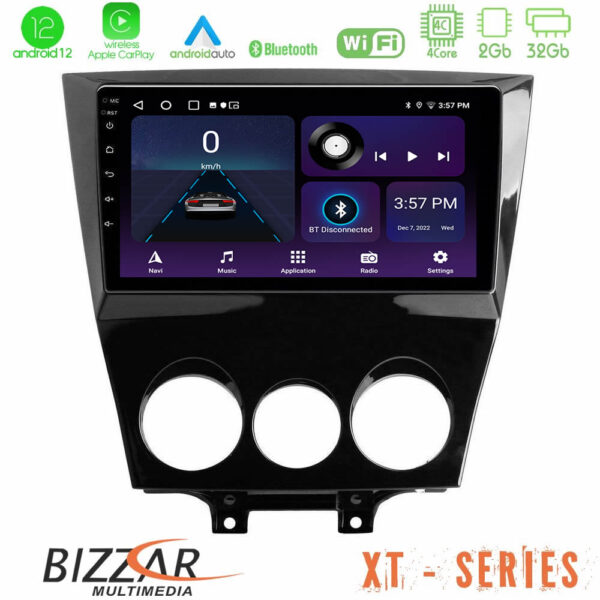 Bizzar XT Series Mazda RX8 2008-2012 4Core Android12 2+32GB Navigation Multimedia Tablet 9"